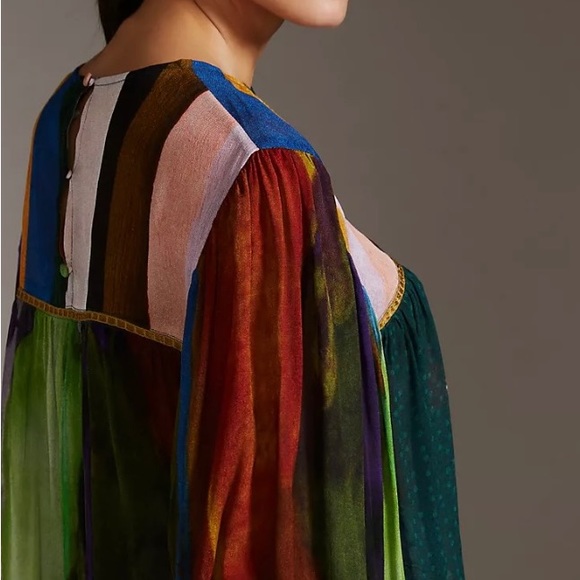 Bl-nk Miranda Peasant Blouse - Picture 4 of 10